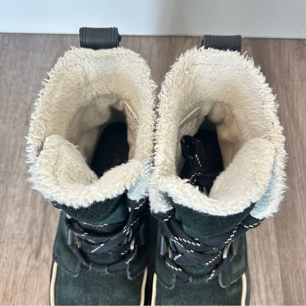 Sorel women’s waterproof leather/suede boots with small heal size 9 - Picture 6 of 9